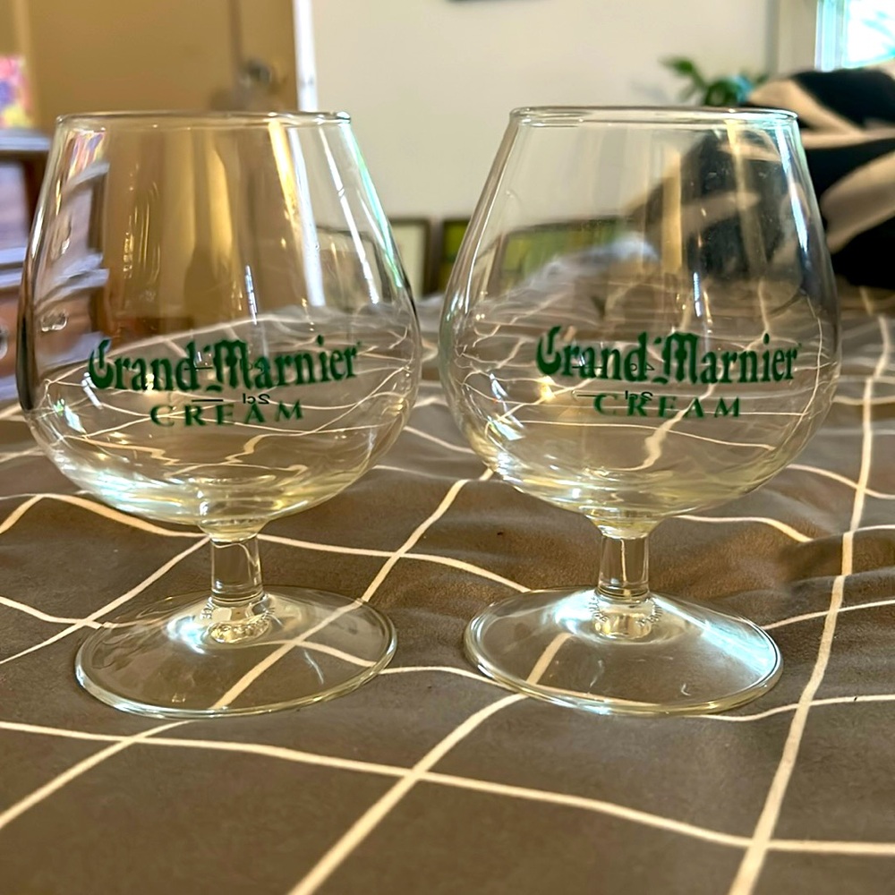 Set of two Grand Marnier CREAM Snifters